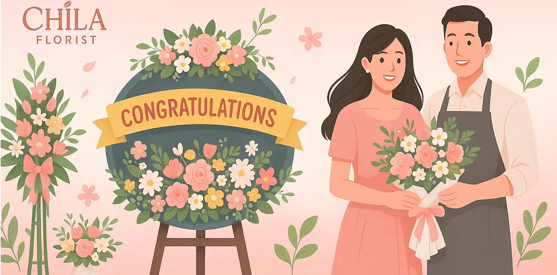 Toko Karangan Bunga Jambe - Florist Profesional & Papan Bunga Murah